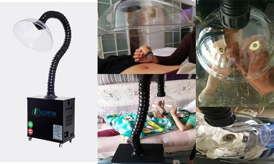 艾灸消煙抽煙機(jī)美容艾灸煙霧凈化處理器